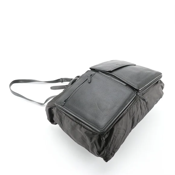 Salvatore Ferragamo Black Duffel Bag